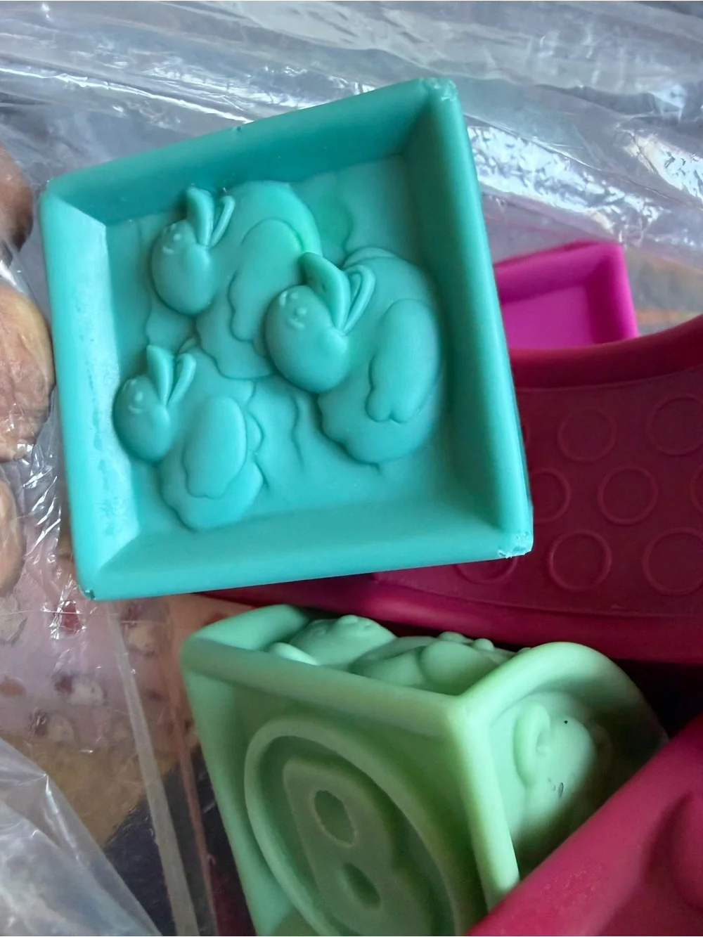 Colorful Soft Stacking Blocks - Toddler Toy